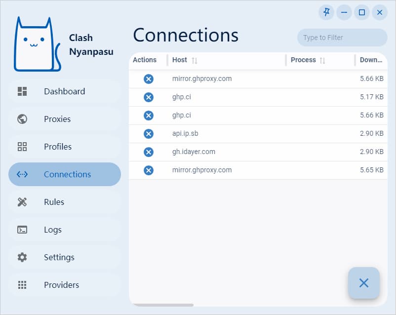 Clash Nyanpasu Connections
