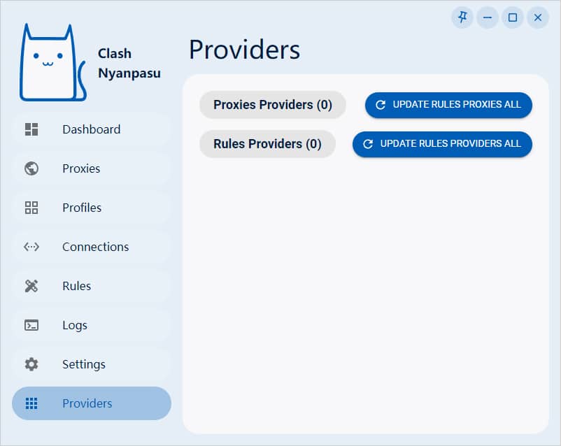 Clash Nyanpasu Providers